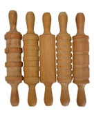 Temel Ahşap Merdane Seti 5li - 1