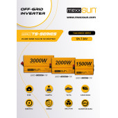 Mexxsun İnverter 3000 Watt 12 Volt Tam Sinüs - 7