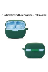 230NC TWS ile Uyumlu Kulaklık Kılıf Darbeye Dayanıklı Silikon Yumuşak Toz ve Kirden Koruma thumbnail 3