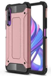 Mi 10 Shockproof Darbe Koruyucu Slikon Zırh Rose Gold - 1