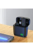Iphone 15 Serisi Ve Android Uyumlu Kablosuz Yaka Mikrofonu Type-c Uyumlu Klipsli J11 - 2
