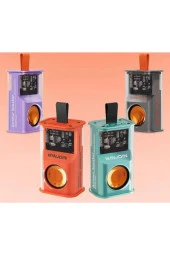 Mini Bluetooth Speaker Hoparlör Transparan Stereo Surround Kablosuz 5W Hoparlör İpli 500mAh Pil F36 - 3