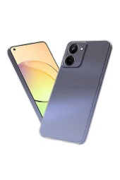 Realme 10 4G ile uyumlu Kılıf Süper Şeffaf Silikon Kapak thumbnail 3