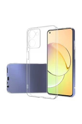Realme 10 4G ile uyumlu Kılıf Süper Şeffaf Silikon Kapak thumbnail 1