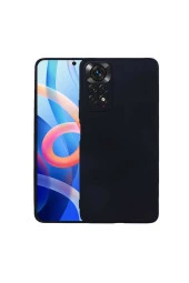 Xiaomi Redmi Note 12 Pro 4G Global ile uyumlu Kılıf Premier Silikon Kapak Siyah thumbnail 1