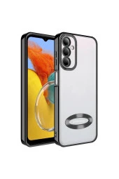 Galaxy M14 ile Uyumlu Kılıf Kamera Korumalı Logo Gösteren Colored Z-omega thumbnail 1