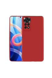 Xiaomi Redmi Note 12 Pro 4G Global ile uyumlu Kılıf Premier Silikon Kapak Kırmızı thumbnail 1