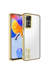 Xiaomi Redmi Note 12 Pro 4G ile Uyumlu Kılıf Kamera Korumalı Logo Gösteren Colored Z-omega thumbnail 1