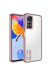 Xiaomi Redmi Note 12 Pro 4G ile Uyumlu Kılıf Kamera Korumalı Logo Gösteren Colored Z-omega thumbnail 1