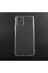 Vivo Y33S ile Uyumlu Kılıf Süper Esnek Toz, Kirden Koruyan Silikon Süper Şeffaf thumbnail 4