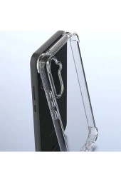 Samsung Galaxy A24 ile Uyumlu Kılıf Nitro Anti Shock Korumalı Ultra Kalın Şeffaf Kılıf thumbnail 2