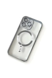 iPhone 14 Pro ile uyumlu Kamera Korumalı Kılıf Magsafe ile uyumlu Wireless Power-Magnet Kılıf thumbnail 1