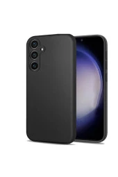 Samsung Galaxy S23 Fe ile uyumlu Kılıf Siyah Bye Kamera Korumalı Parmak izi yapmayan Galaxy S23 Fe thumbnail 1