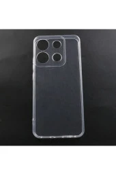 Tecno Spark Go 2023 ile uyumlu Kılıf Süper Şeffaf ve pürüzsüz Silikon Kapak thumbnail 2