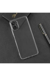 Tecno Camon 19 Neo ile uyumlu Kılıf Süper Şeffaf ve pürüzsüz Silikon Kapak thumbnail 2