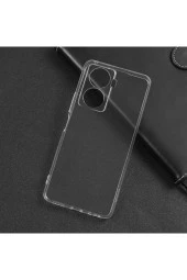 Tecno Camon 19 Pro ile uyumlu Kılıf Süper Şeffaf ve pürüzsüz Silikon Kapak thumbnail 2