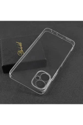 Tecno Camon 19 Neo ile uyumlu Kılıf Süper Şeffaf ve pürüzsüz Silikon Kapak thumbnail 3