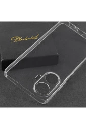 Realme C55 ile uyumlu Kılıf Süper Şeffaf ve pürüzsüz Silikon Kapak thumbnail 2