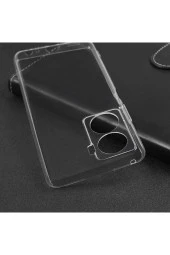 Tecno Camon 19 Pro ile uyumlu Kılıf Süper Şeffaf ve pürüzsüz Silikon Kapak thumbnail 4