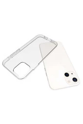iPhone 15 ile uyumlu Kılıf Süper Şeffaf ve pürüzsüz Silikon Kapak thumbnail 4