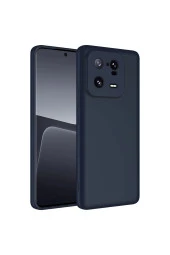 Xiaomi Mi 13 Pro ile Uyumlu Kılıf Kadife Iç Yüzey Silikon Z-Mara Lansman Vieri Kılıf Koyu Mor thumbnail 1