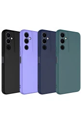 Tecno Pova Neo 2 ile Uyumlu Kılıf Kadife Iç Yüzey Silikon Z-Mara Lansman Vieri Kılıf Siyah thumbnail 2