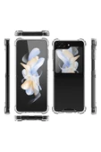 Galaxy Z Flip 5 ile Uyumlu Silikon Kılıf Z-Nitro Anti Shock Silikon Koruma Tam Uyum Anti-Şok Kapak - 5