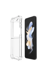 Galaxy Z Flip 5 ile Uyumlu Silikon Kılıf Z-Nitro Anti Shock Silikon Koruma Tam Uyum Anti-Şok Kapak - 1