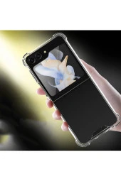 Galaxy Z Flip 5 ile Uyumlu Silikon Kılıf Z-Nitro Anti Shock Silikon Koruma Tam Uyum Anti-Şok Kapak - 2