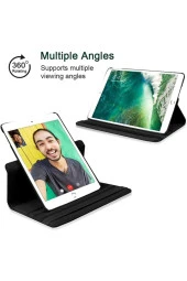 iPad 10.Nesil ile uyumlu Wi-Fi MPQ13TU/A 10.9 İnç Kılıf 360 Derece Dönerli Standlı Tablet Kılıf thumbnail 3