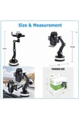 Araç İçin Telefon Tutucu Ayarlanabilir Temizlenebilir Torpido Cam Yada Sunroof Uygulanabilir FCZ031 - 7