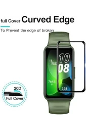 Huawei Band 8 İle Uyumlu Koruma Çerçeve Bupmper Protector Tam Çerçeve thumbnail 3