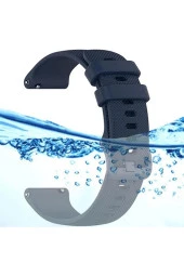 HUAWEI Watch GT 4 ile uyumlu Kordon 41mm Metal Tokalı Soft Tırtıklı Yüzey Premium Akıllı Saat Kayışı - 2