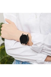 Huawei Watch 4 Pro ile Uyumlu Önü Açık Çerceve Pc Wafture Silikon Kılıf Koruma Gard Çerçeve thumbnail 3