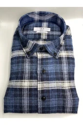 PREMİUM SVR REGULAR CEPLİ KIŞLIK FLANEL GÖMLEK thumbnail 1