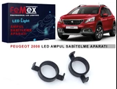 Peugeot 2008 Araçlar için Kısa Far Tutucu Led Ampul Sabitleme Aparatı - 1