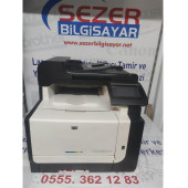 HP LaserJet Pro CM1415fn Renkli Çok İşlevli Yazıcı (2, EL LAZER YAZICIDIR ) - 1