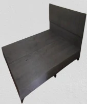 Baza Başlık Çift Kişilik 90296 160x200 Sandıksız Kör Tay Tüyü Kumaş El Yapım - 5