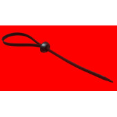 Tokalı Düğme Başlıklı, Kablo Bağı Plastik Cırt Kelepçe 7.6X380 mm 50 Adet - 2