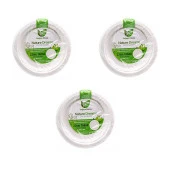 Roll-Up Nature Ekolojik Karton Kağıt Parti Tek Kullanımlık Tabak - 22 Cm. - 50 Adetlik 3 Paket thumbnail 1