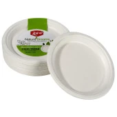 Roll-Up Nature Ekolojik Karton Kağıt Parti Tek Kullanımlık Tabak - 22 Cm. - 50 Adetlik 5 Paket thumbnail 3