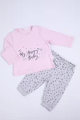 Babyhola %100 Pamuk Kız Bebek Alt Üst Takım 11535 - 1