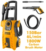 İngco Endüstriyel Yüksek Basınçlı Yıkama Makinesi 1800w Hpwr18008 - 1