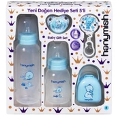Hanymish Yenidoğan PP Hediye Seti 5 li Mavi - 1