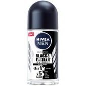 Nivea Men Invisible Black White Original Erkek Deodorant Roll-on 50 ml - 1