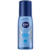 Nivea Men Fresh Active Erkek Deodorant Pump Sprey 75 ml - 1