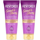 Restorex Sağlıklı Uzama Etkili Sarmaşık Özlü Saç Bakım Kremi 250 ml 2 ADET - 1