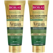 Bioblas Botanic Oils Argan Yağlı Saç Bakım Kremi 250 ml 2 ADET - 1