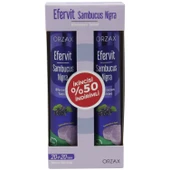 Orzax Efervit Sambucus Nigra 2 X 20 Efervesan Tablet - 1