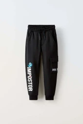 ERKEK ÇOCUK IMPOSTER KAPŞONLU PAMUK EŞOFMAN TAKIMI thumbnail 5